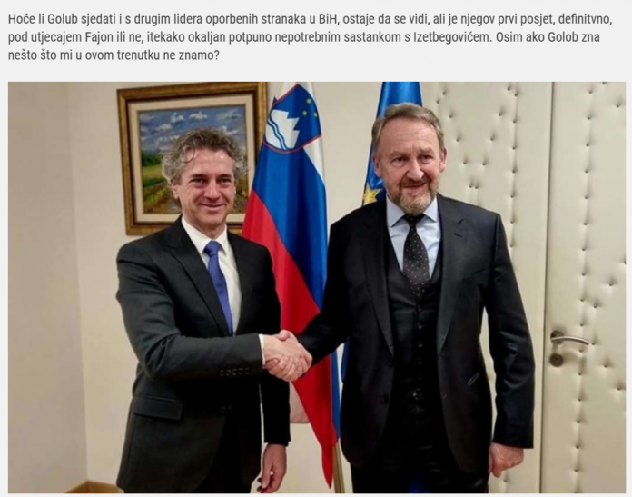 golob izetbegovic